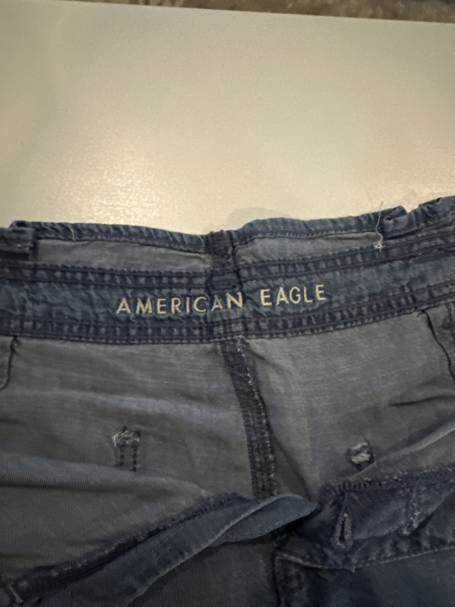 Image for Short en tissus style jeans