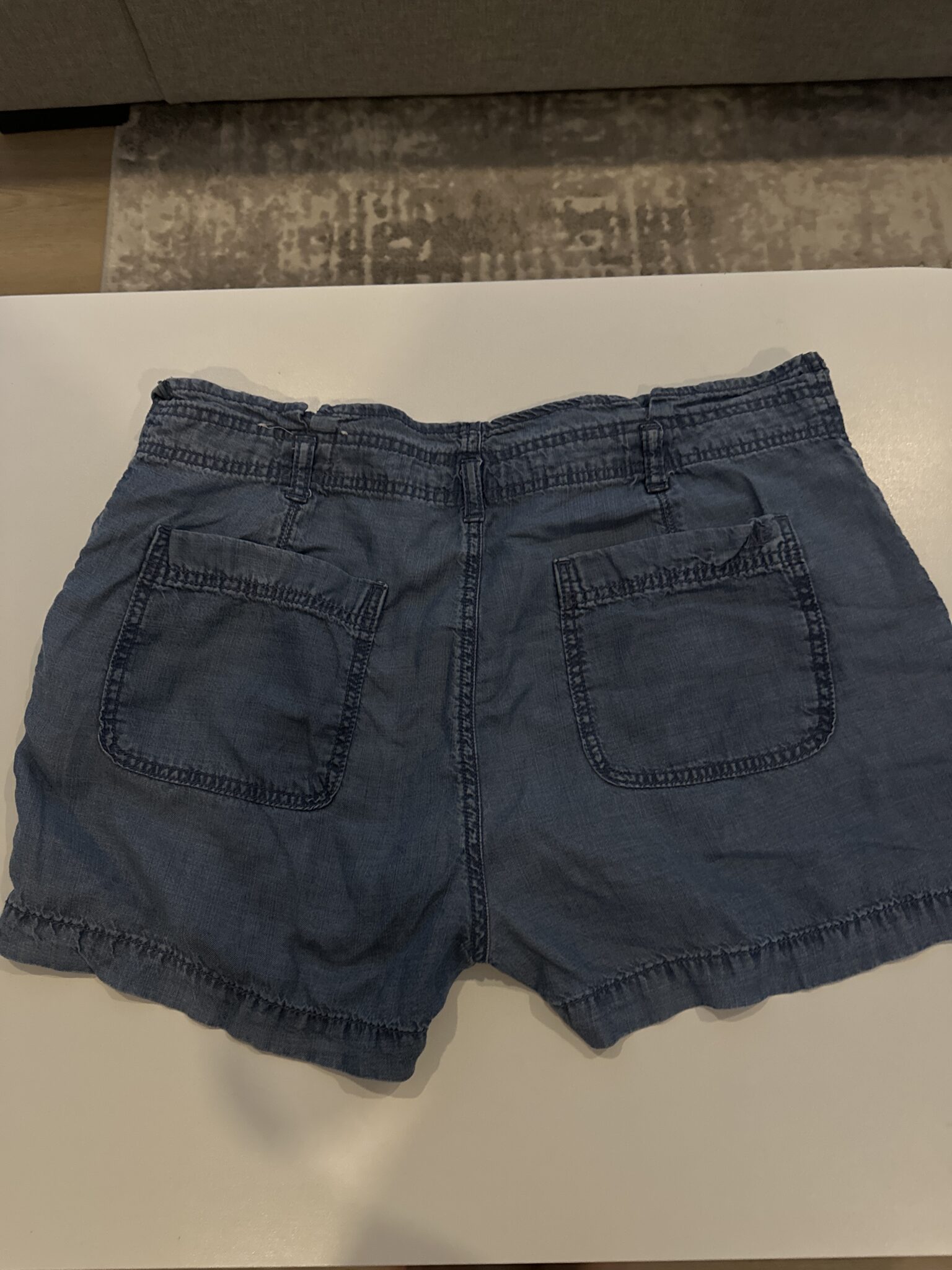 Image for Short en tissus style jeans