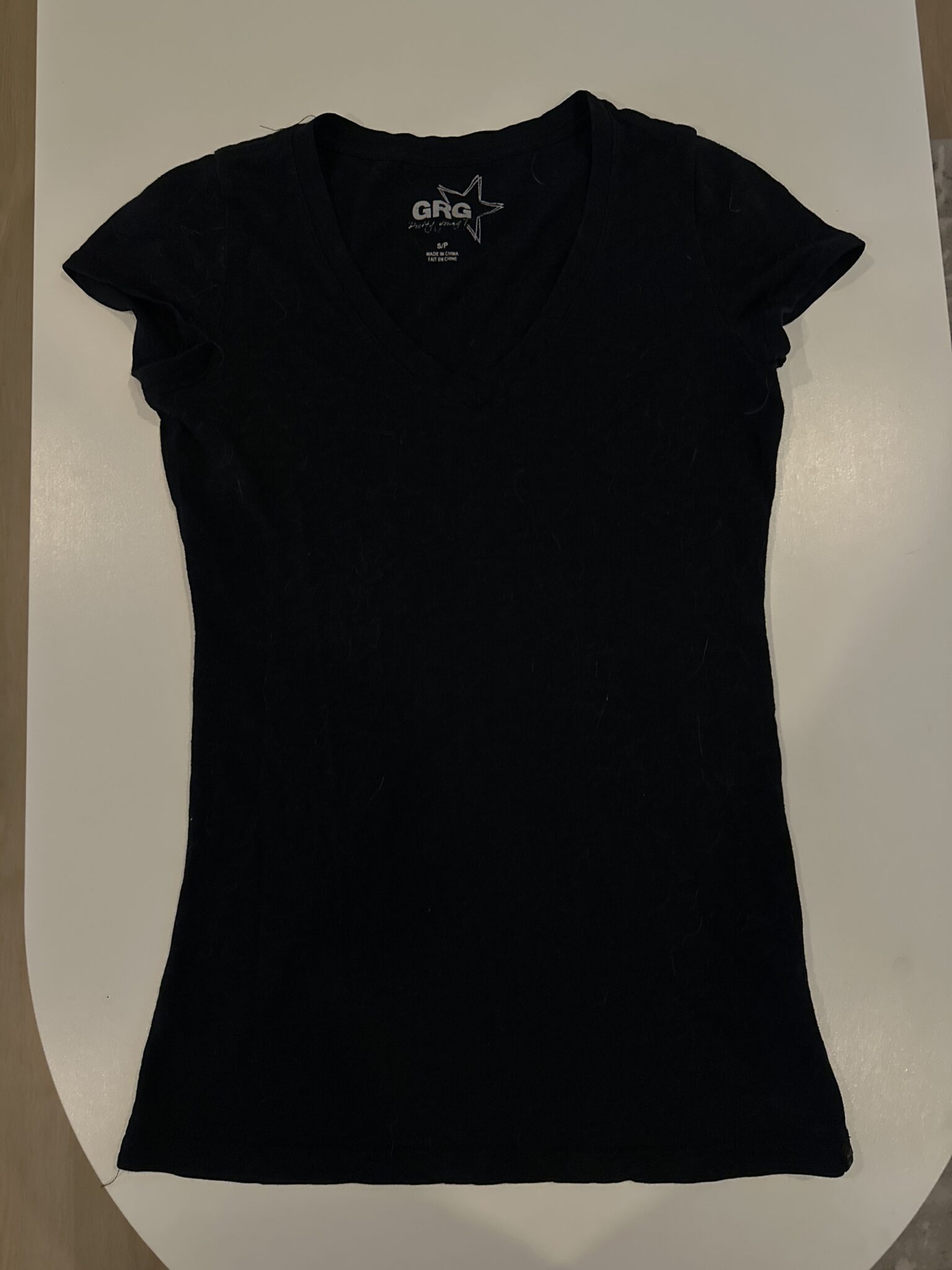 Featured image for Tshirt col en V
