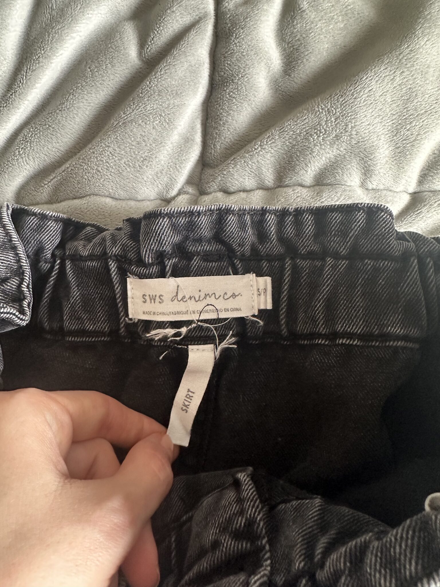 Image for Jupe en jeans