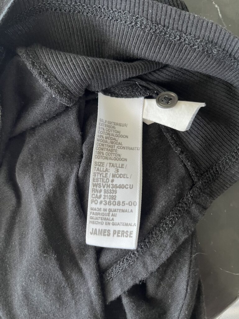 Image for James Perse blouse