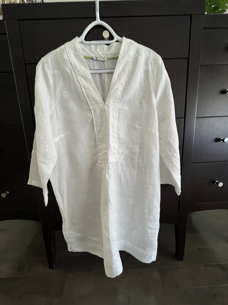 Featured image for White tunic 100% linen