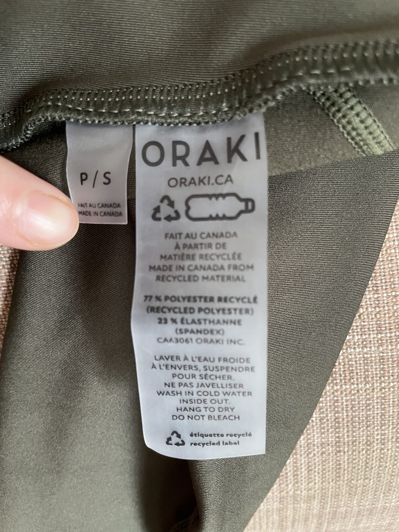 Image for Legging avec poches et mesh Oraki
