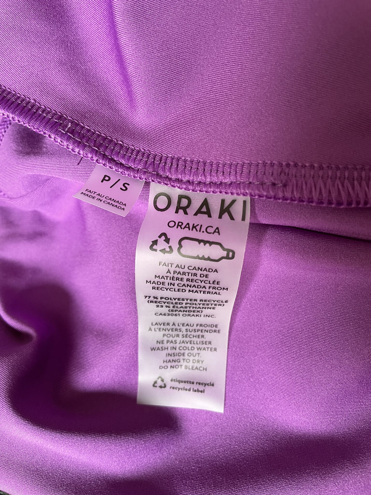 Image for Cuissard violet Oraki