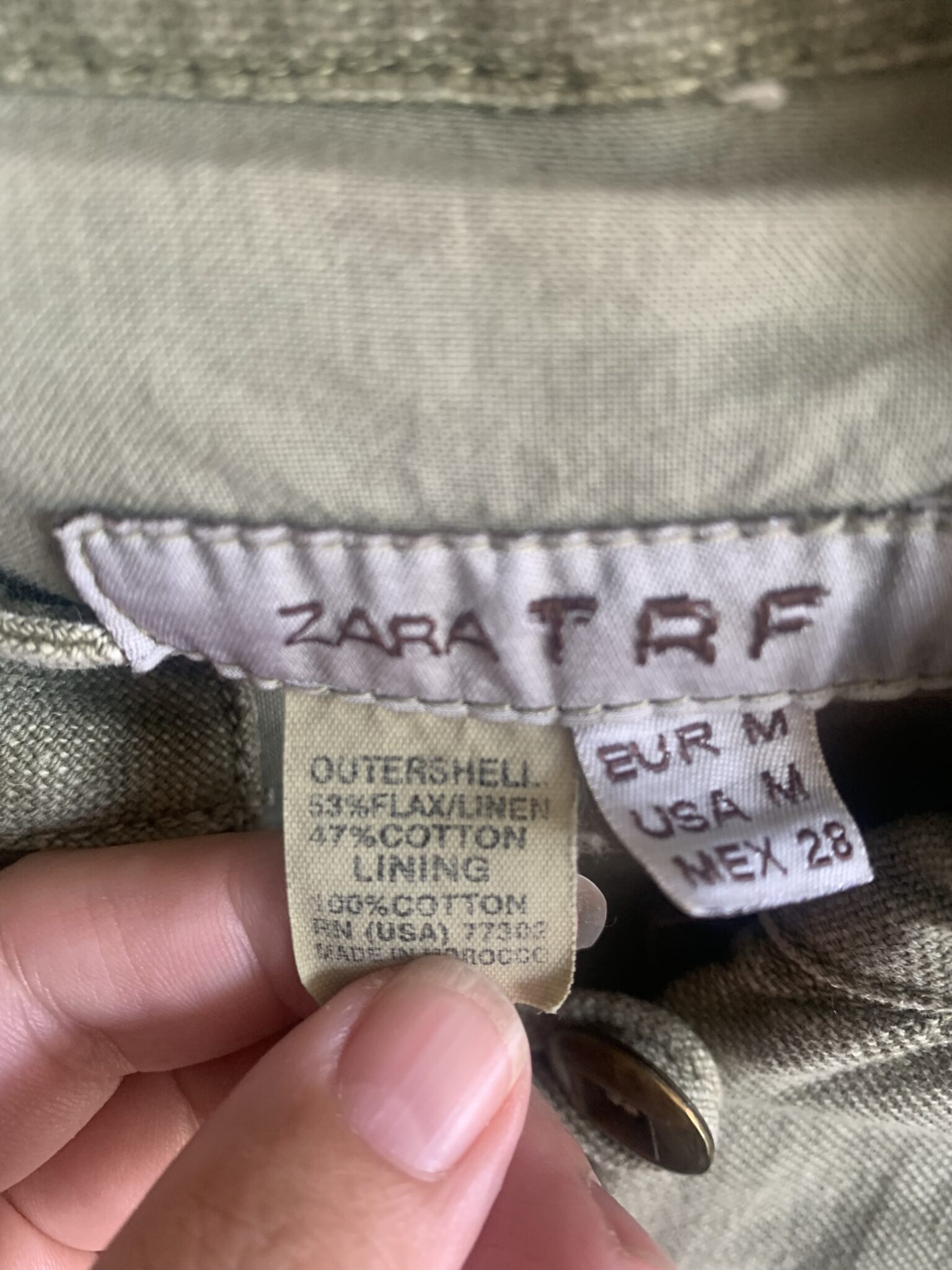 Image for Veste Zara taille Médium