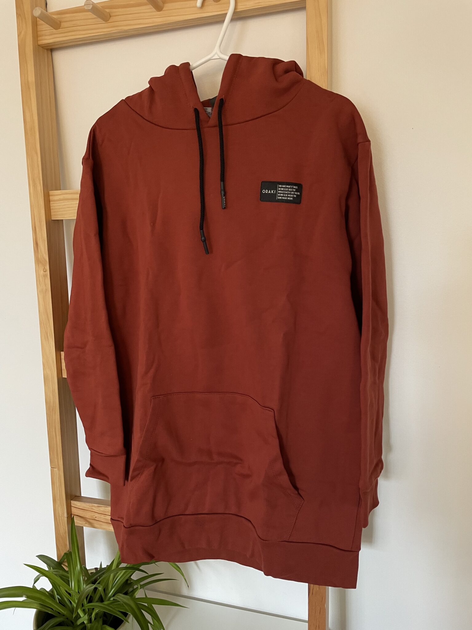 Featured image for Oraki oversized cotton tunic in rust