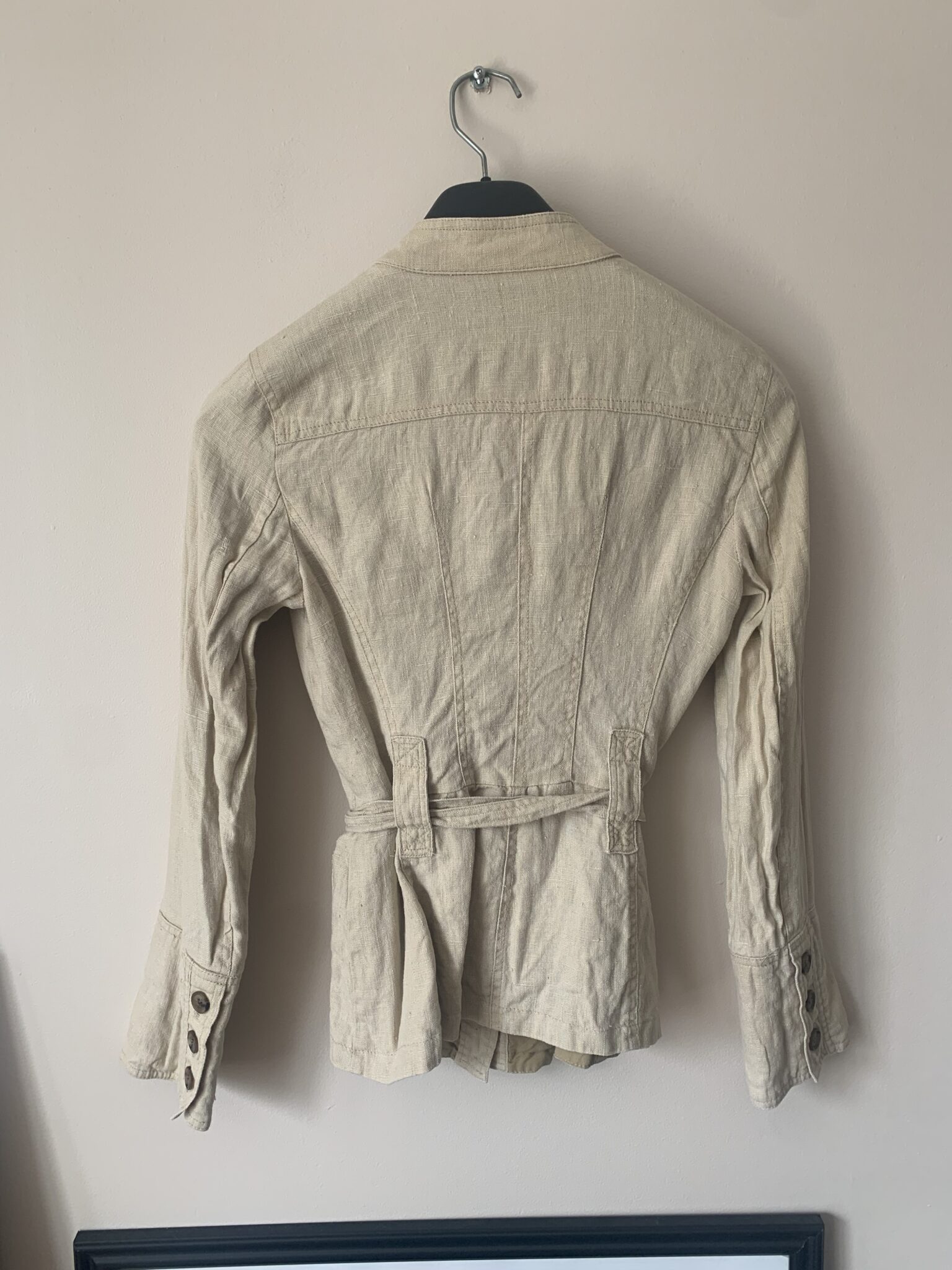 Image for Veste Zara taille médium 100% lin