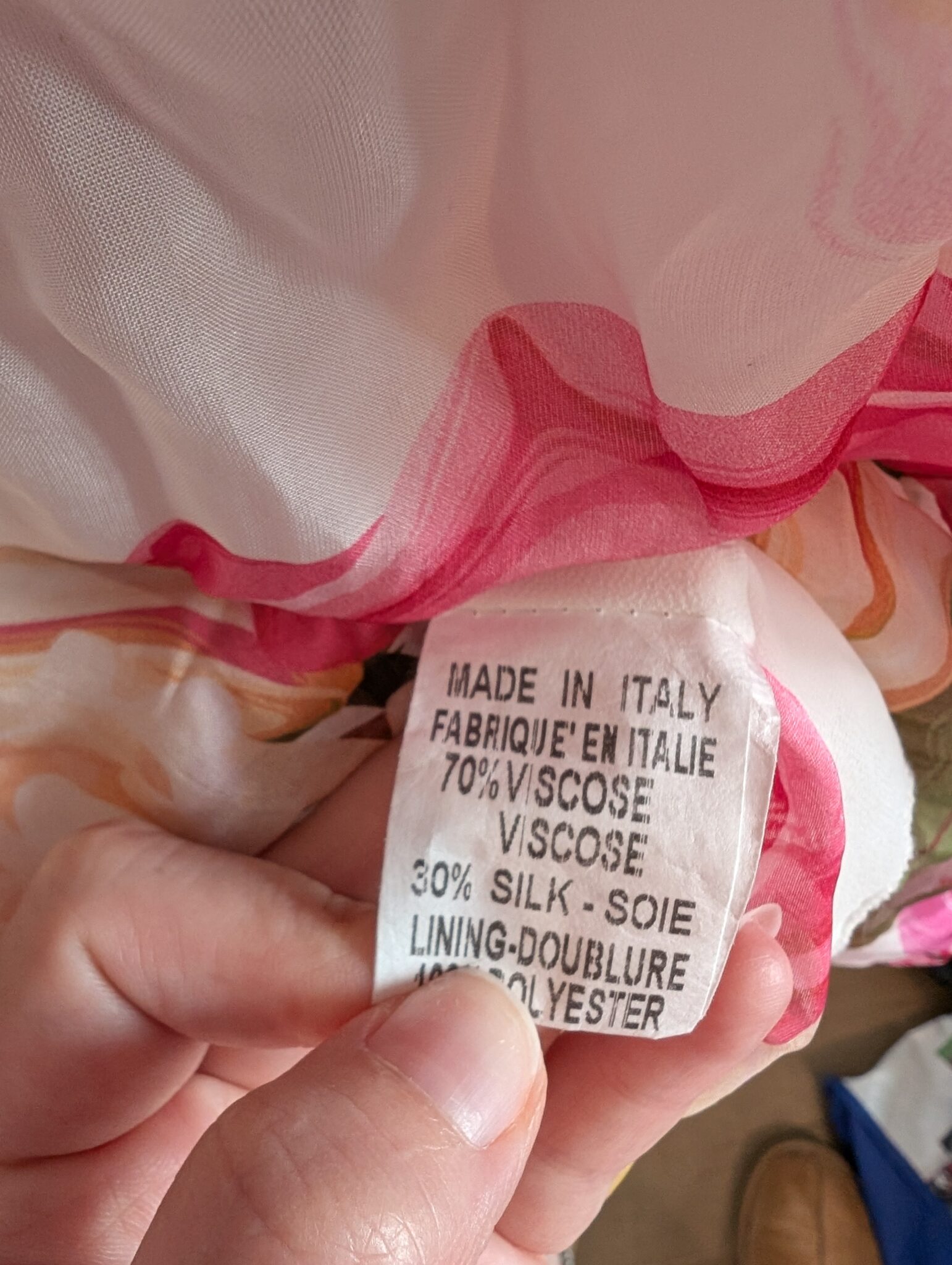 Image for Robe en soie Sz S
