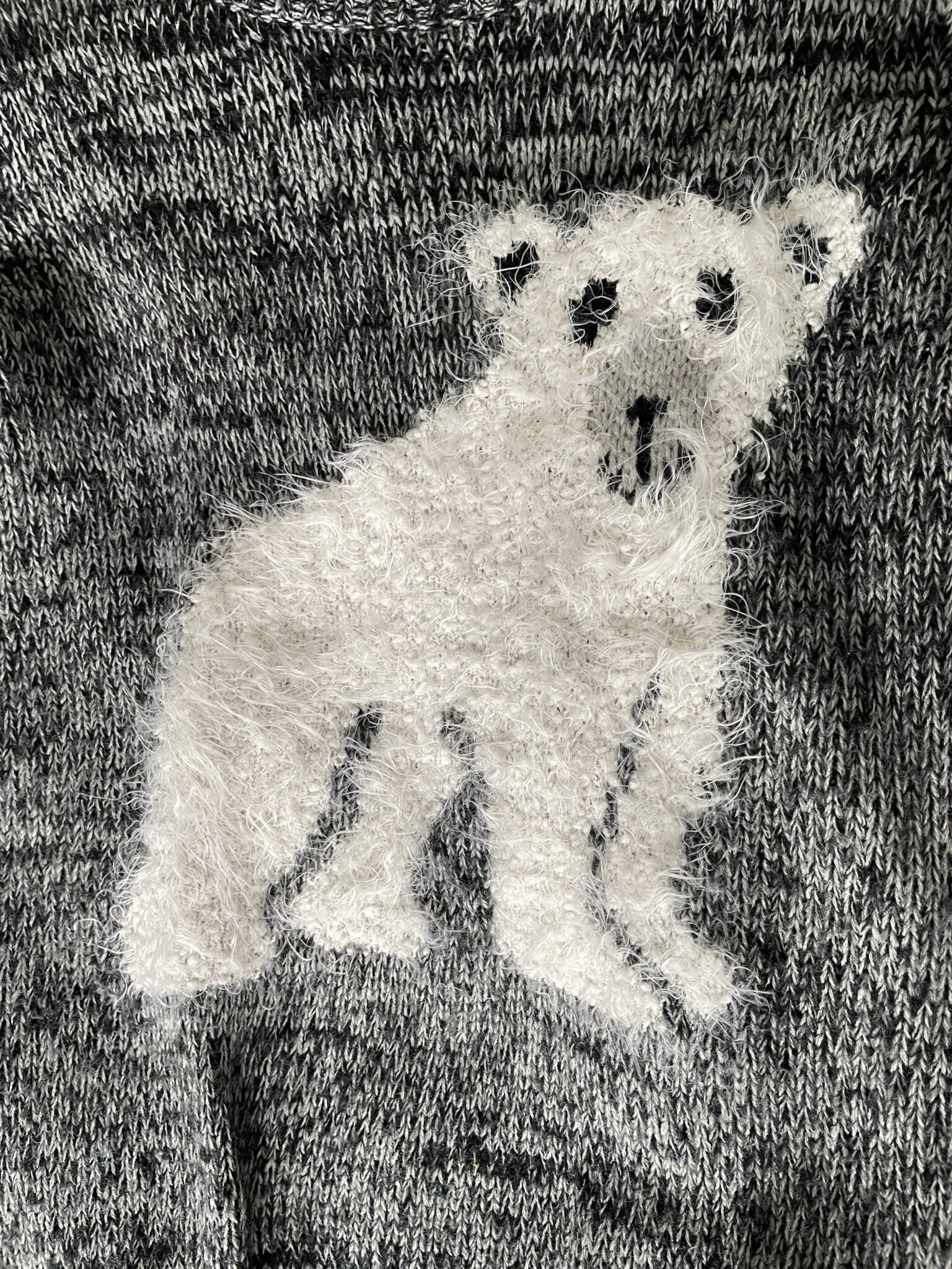 Image for Chandail tricot ours polaire