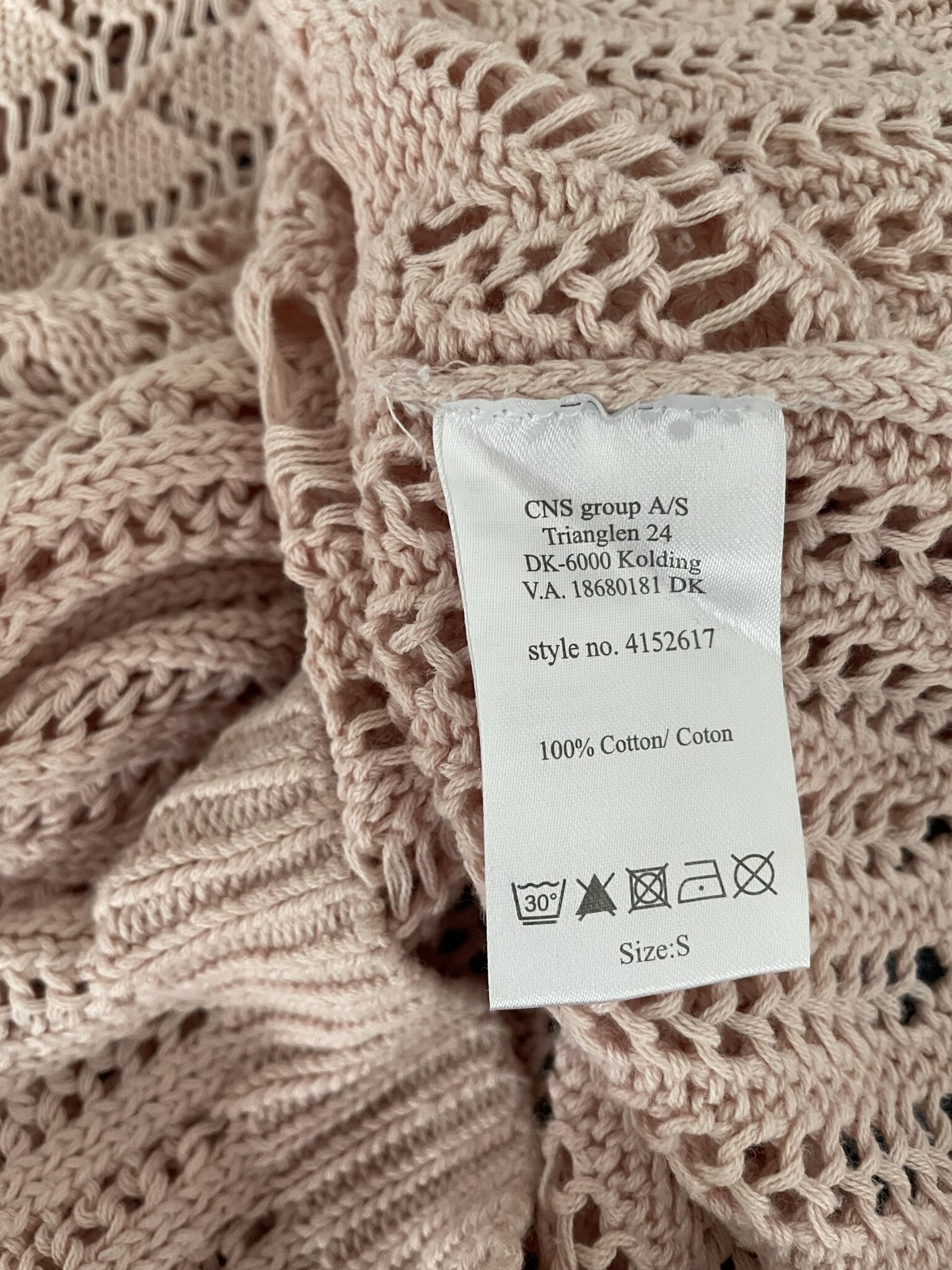 Image for Peppercorn pink knitted jumper
