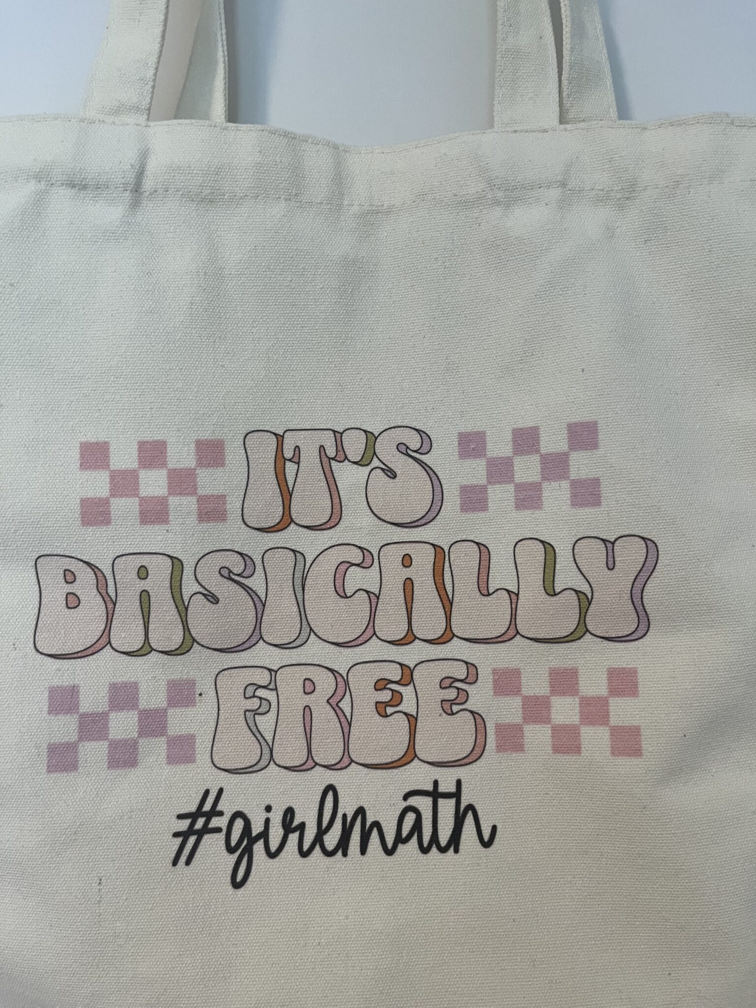 Image for Tote Bag Girl Math