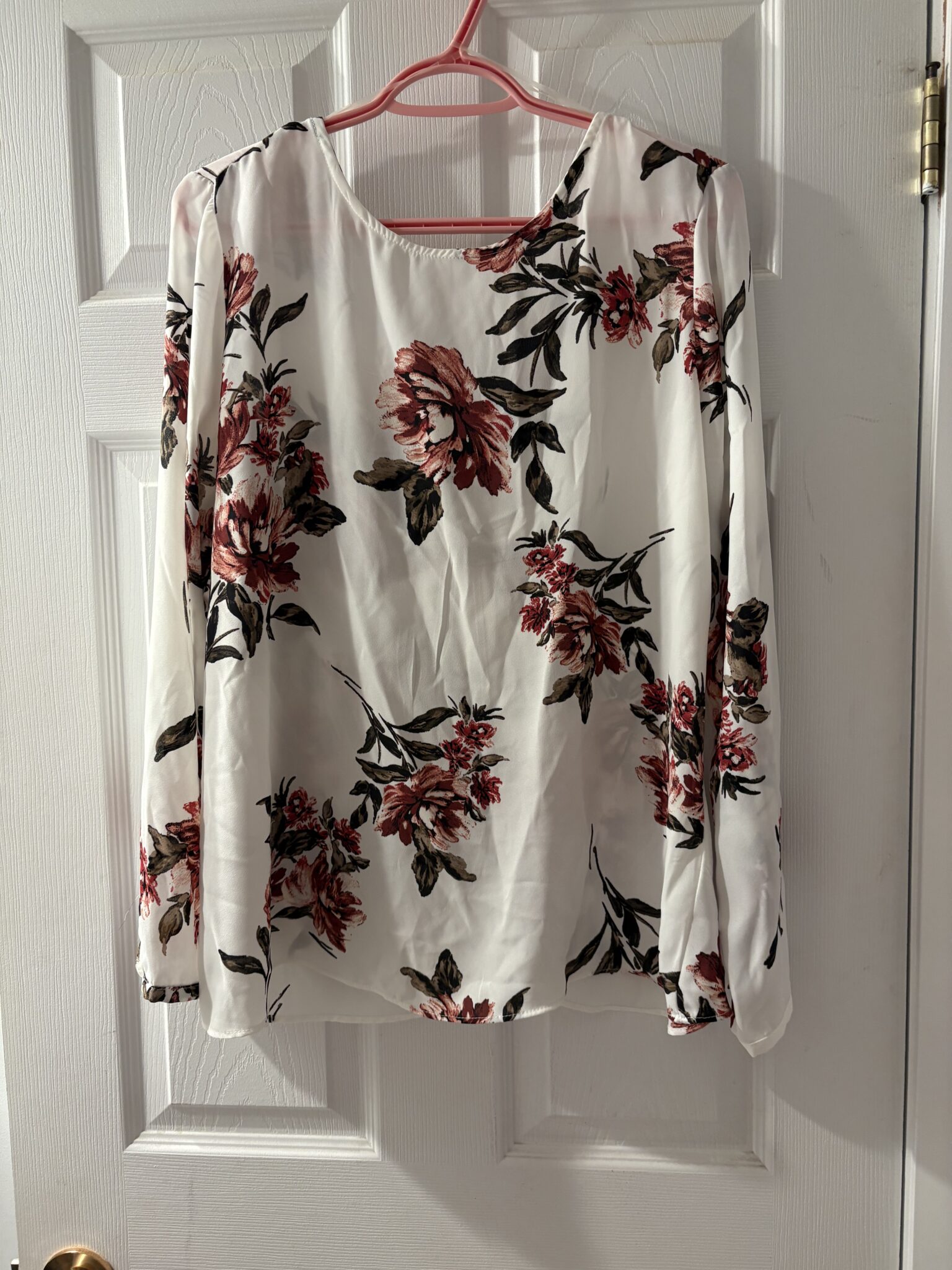 Featured image for Blouse fleurie