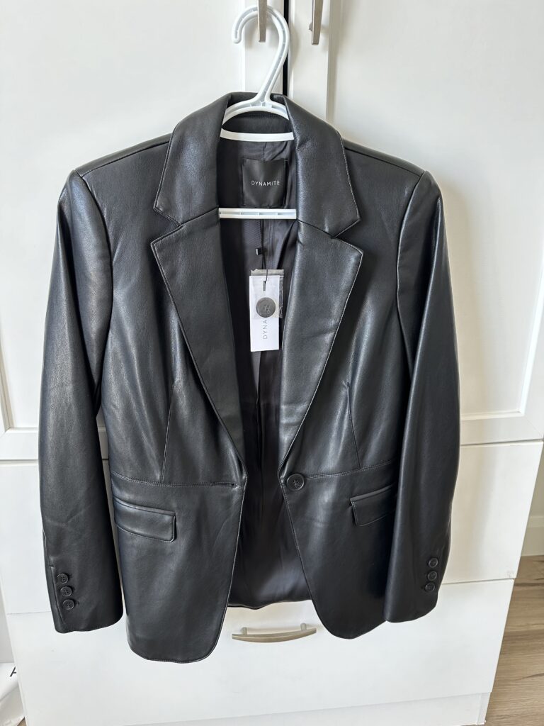 Featured image for Black leather jacket