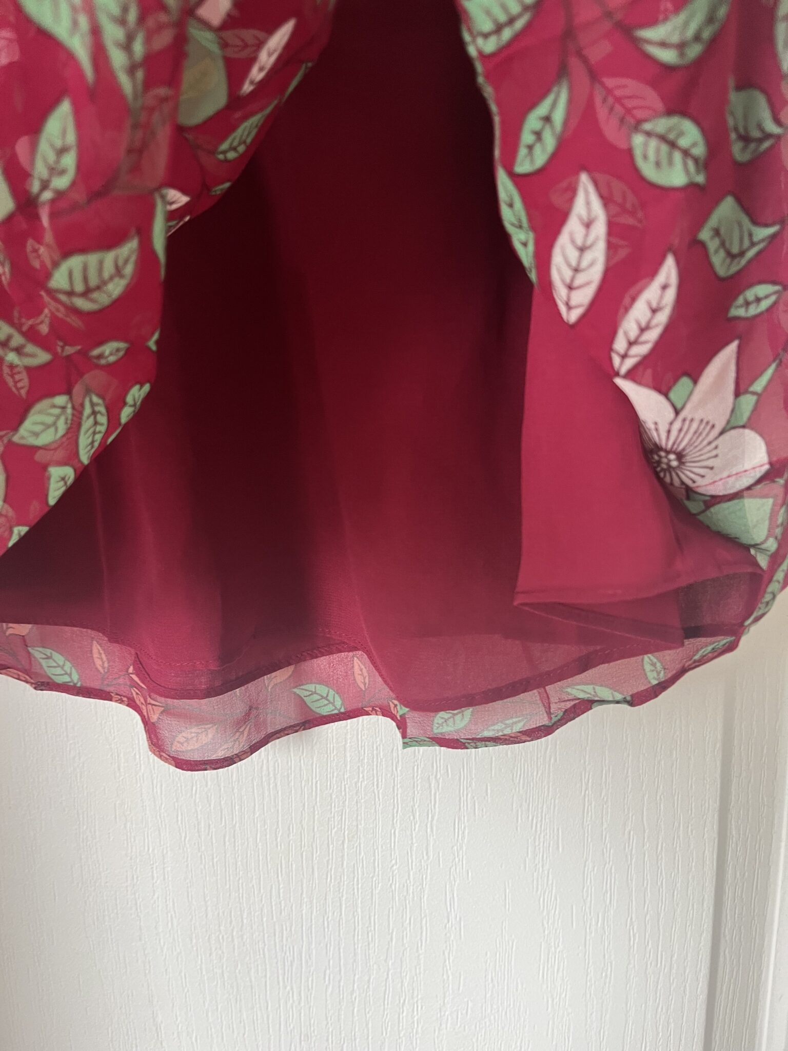 Image for Diane Von Furstenberg 100% silk blouse size L