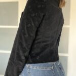Thumbnail for Veste Cacharel velours noir femme taille M