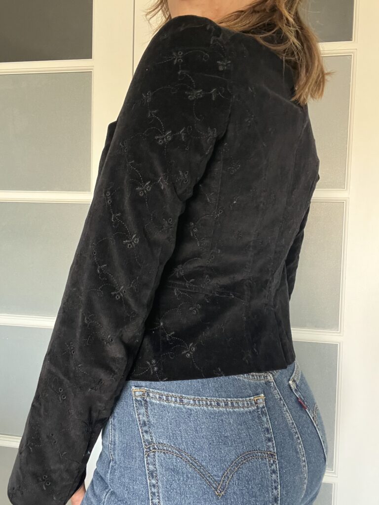 Image for Veste Cacharel velours noir femme taille M