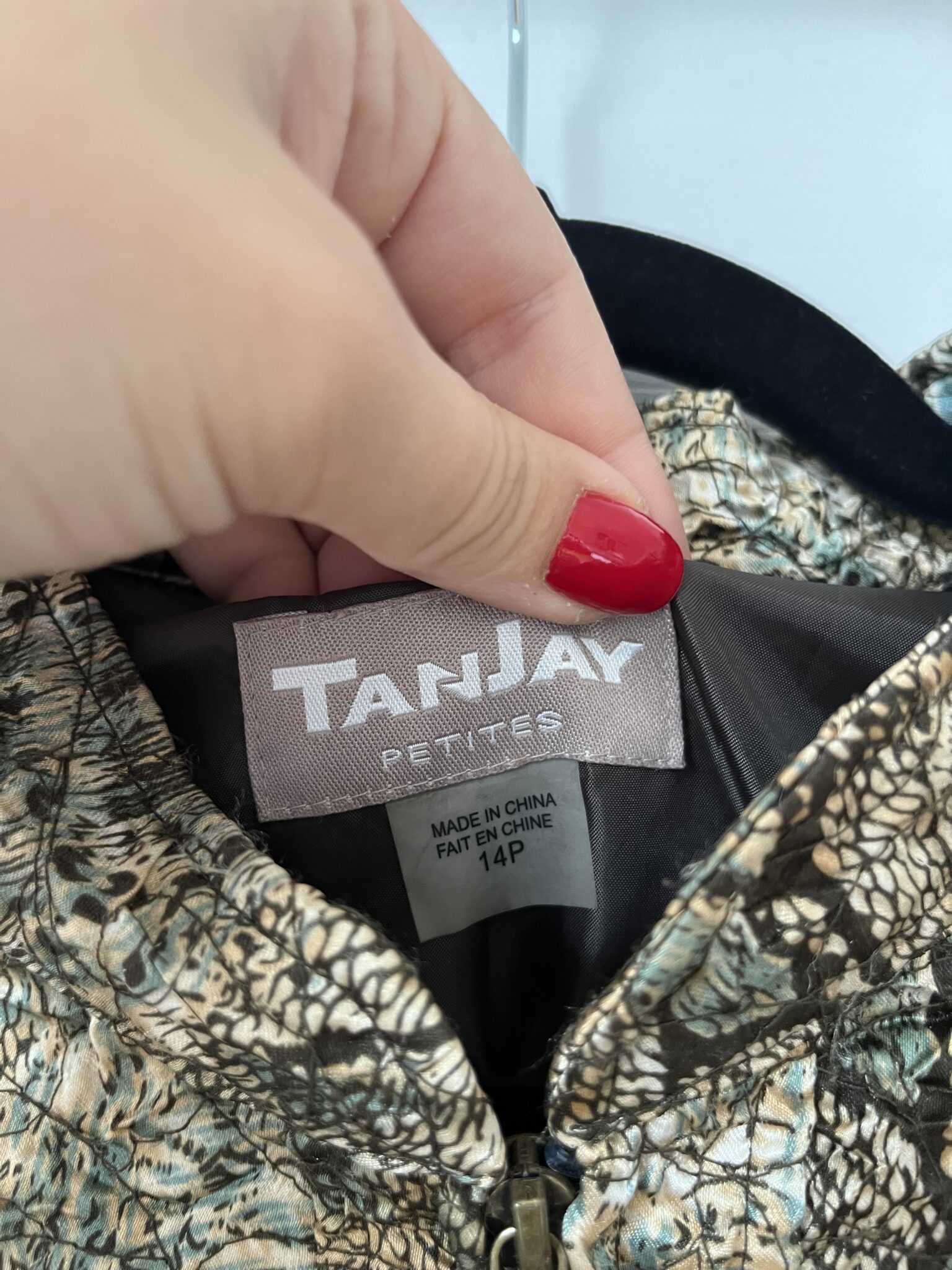 Image for Tanjay jacket size 14 P green