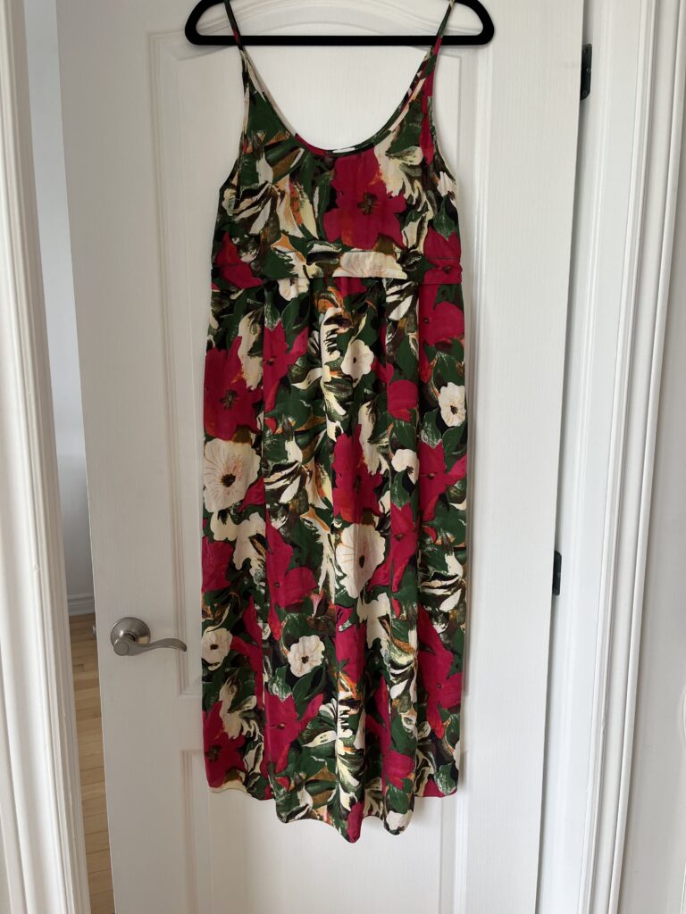 Image for Wilfred long silk dress size S