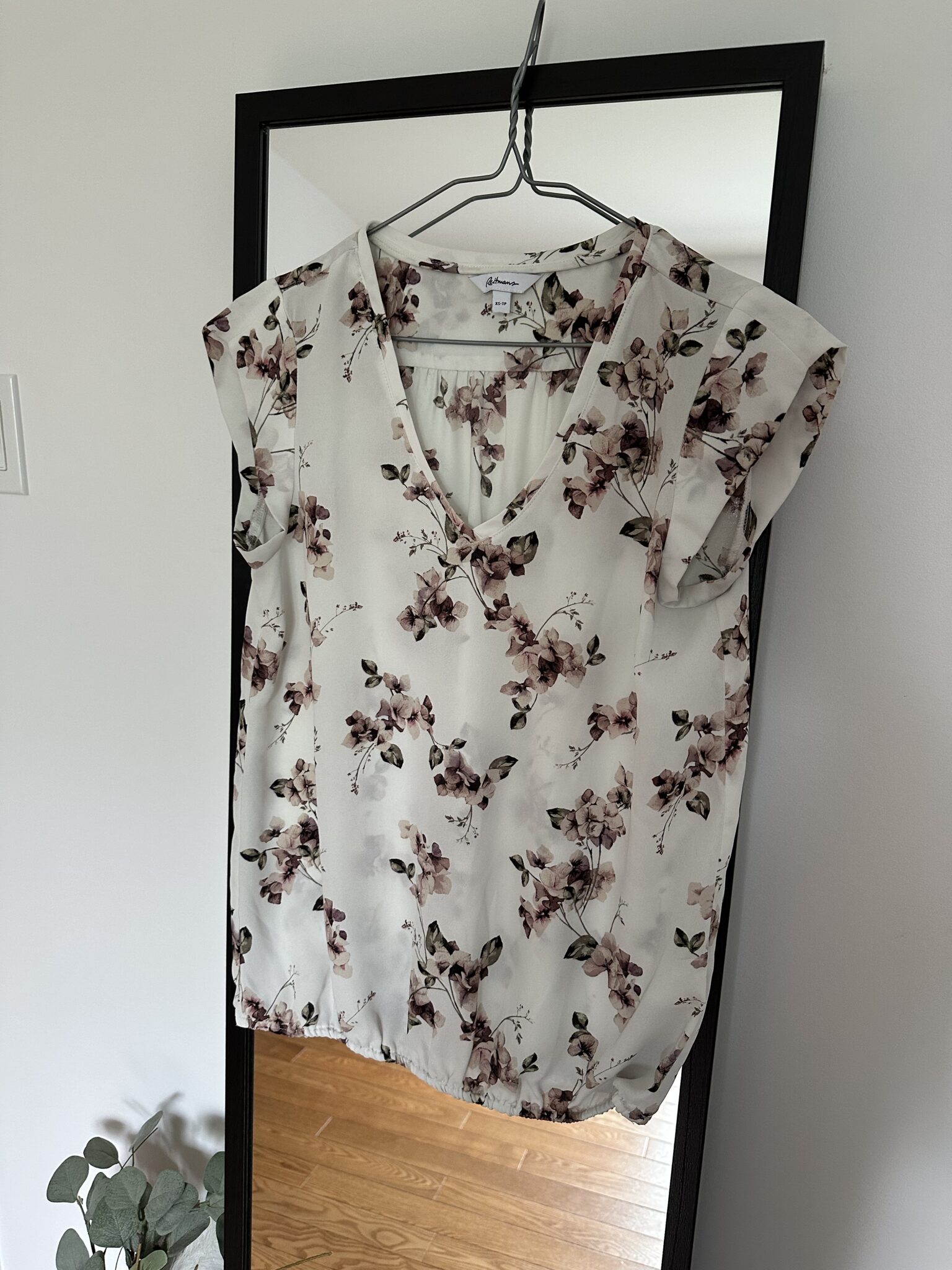 Featured image for Blouse fleurie