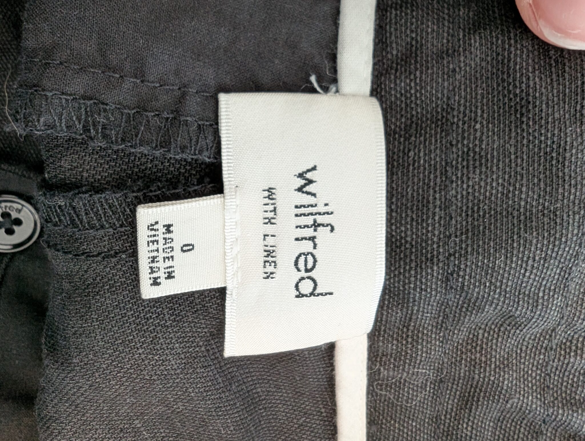 Image for Aritzia/Wilfred Short en lin Sz 0