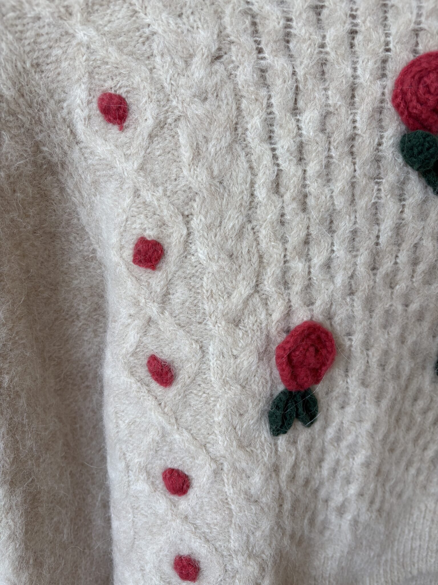 Image for Cardigan à fleurs Zara