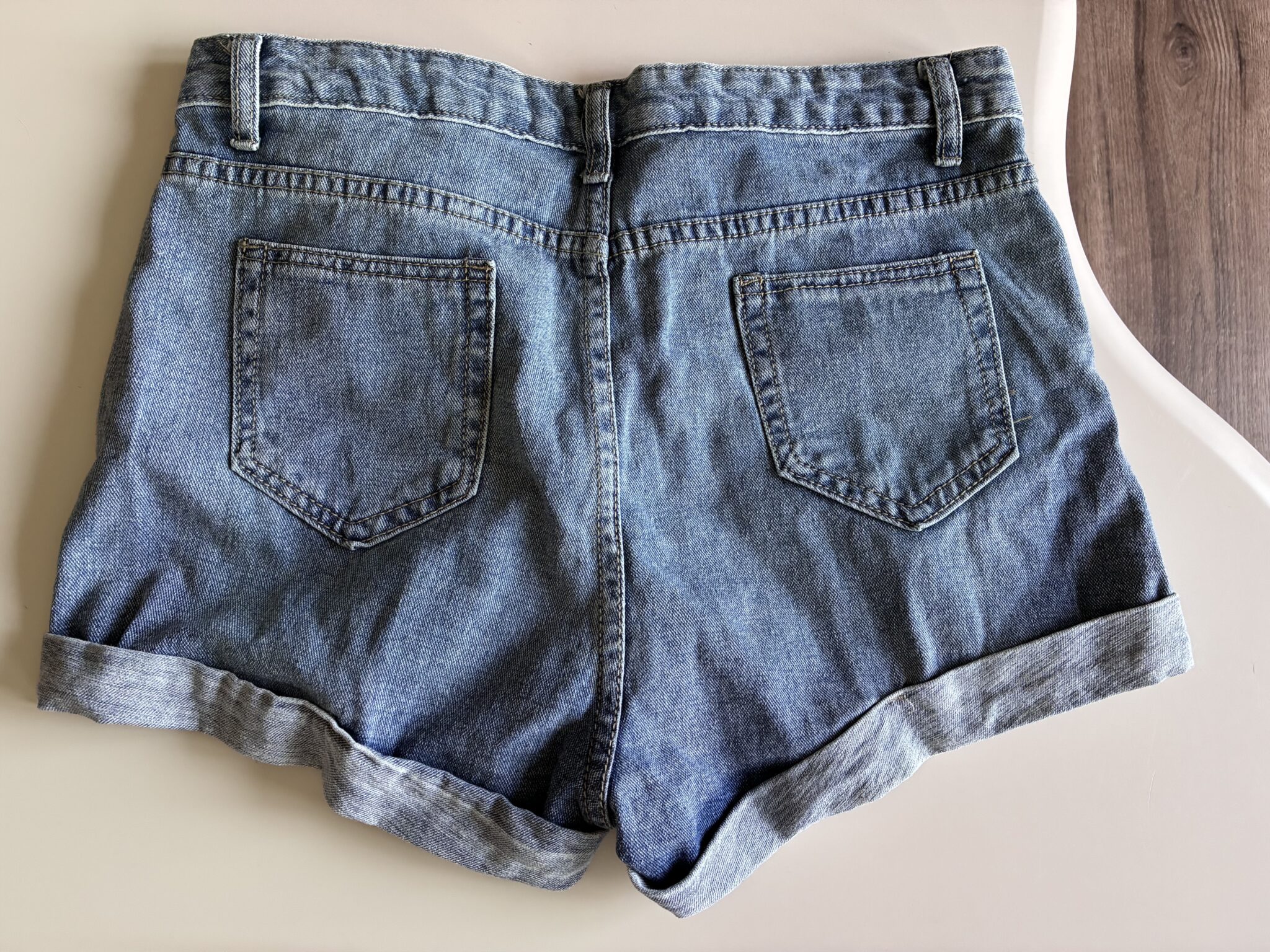 Image for Shorts en jeans extensible