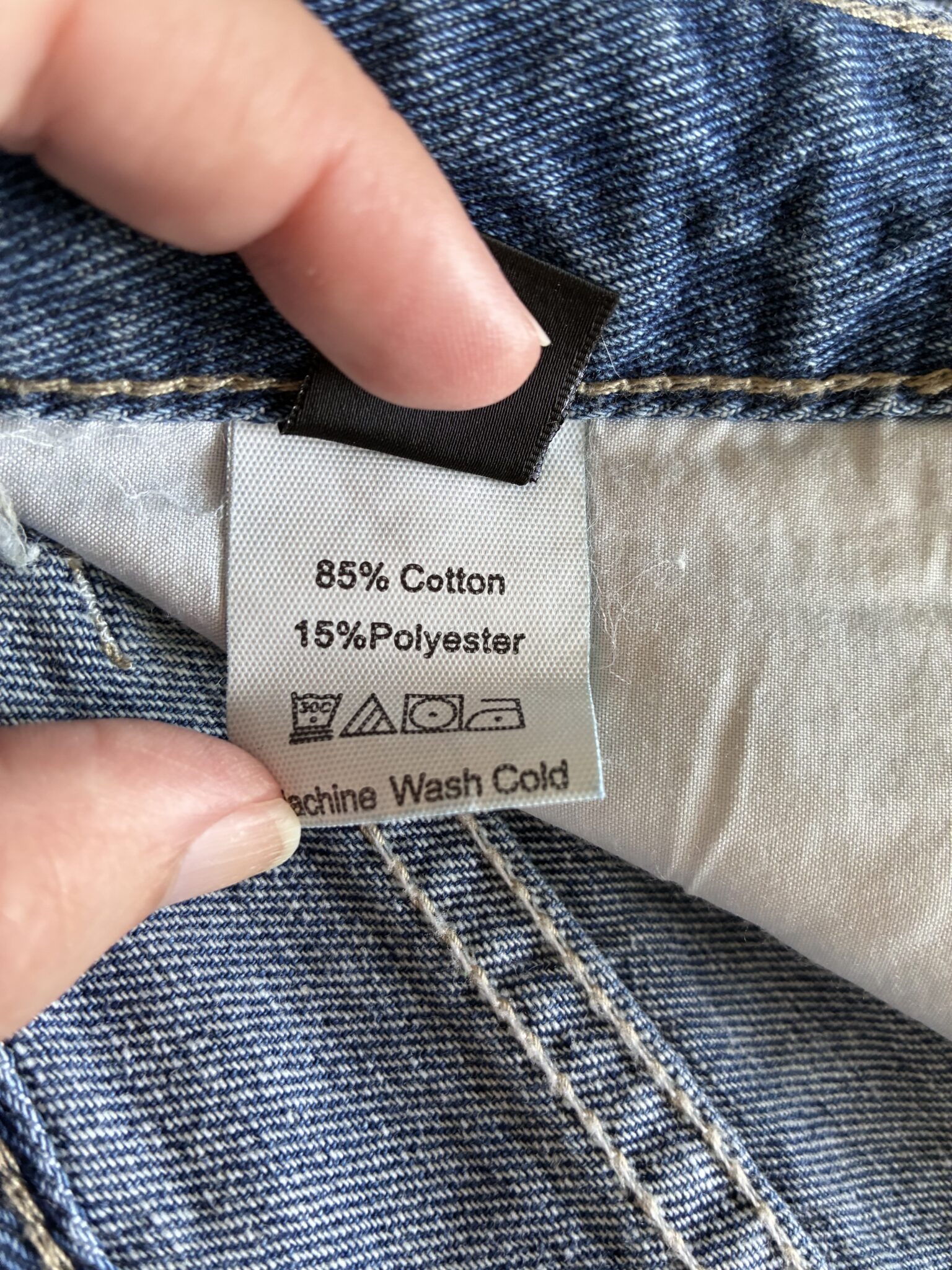 Image for Shorts en jeans extensible