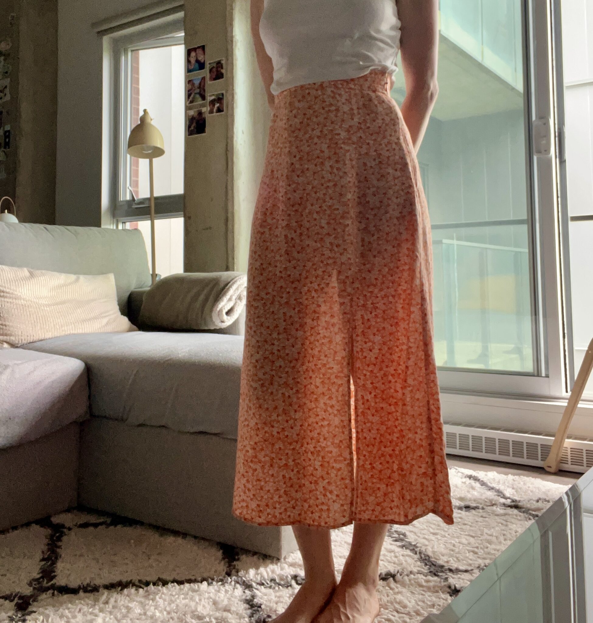 Featured image for Jupe fleurie HM