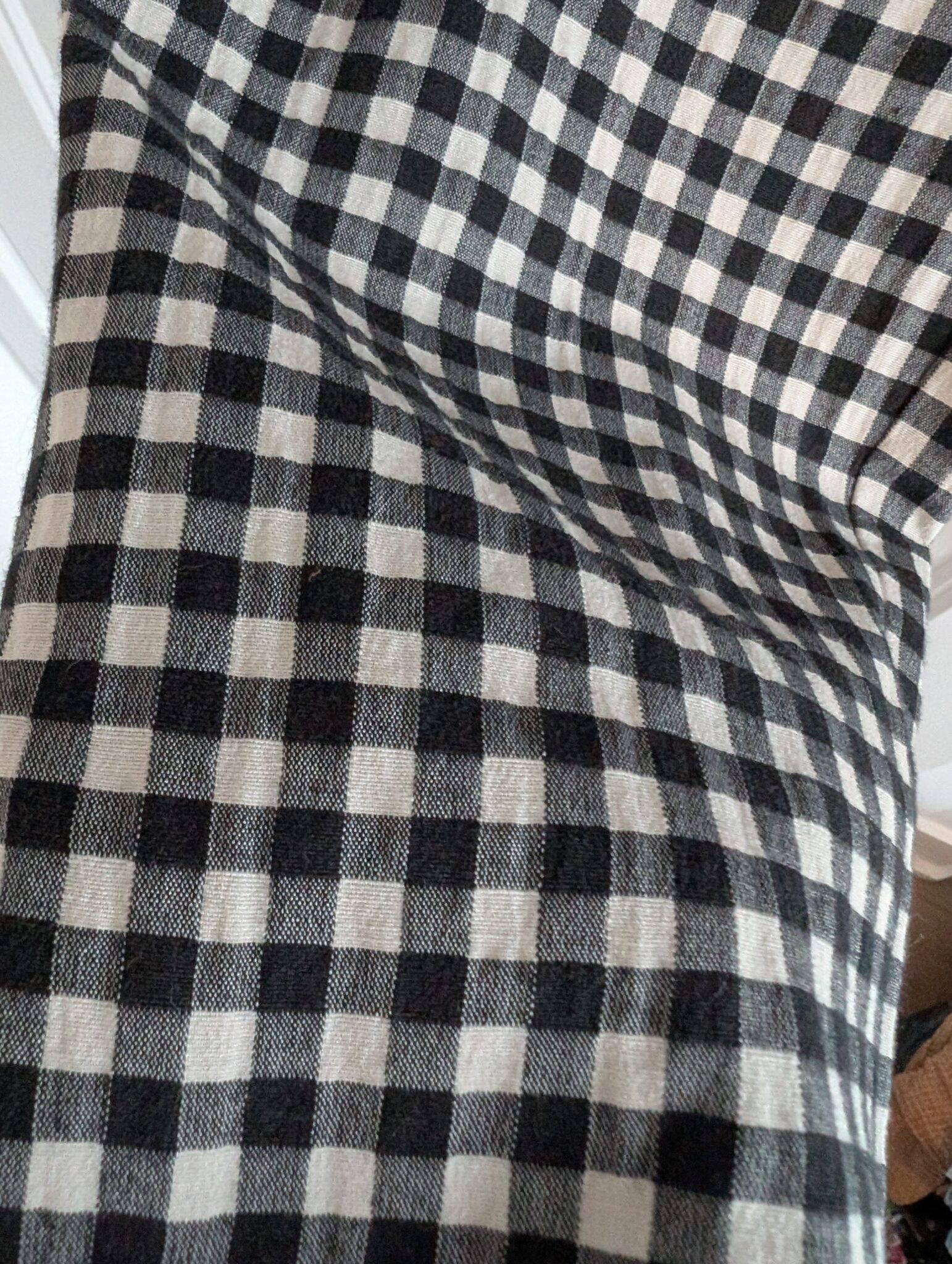 Image for Zara/Pantalon Gingham Sz S