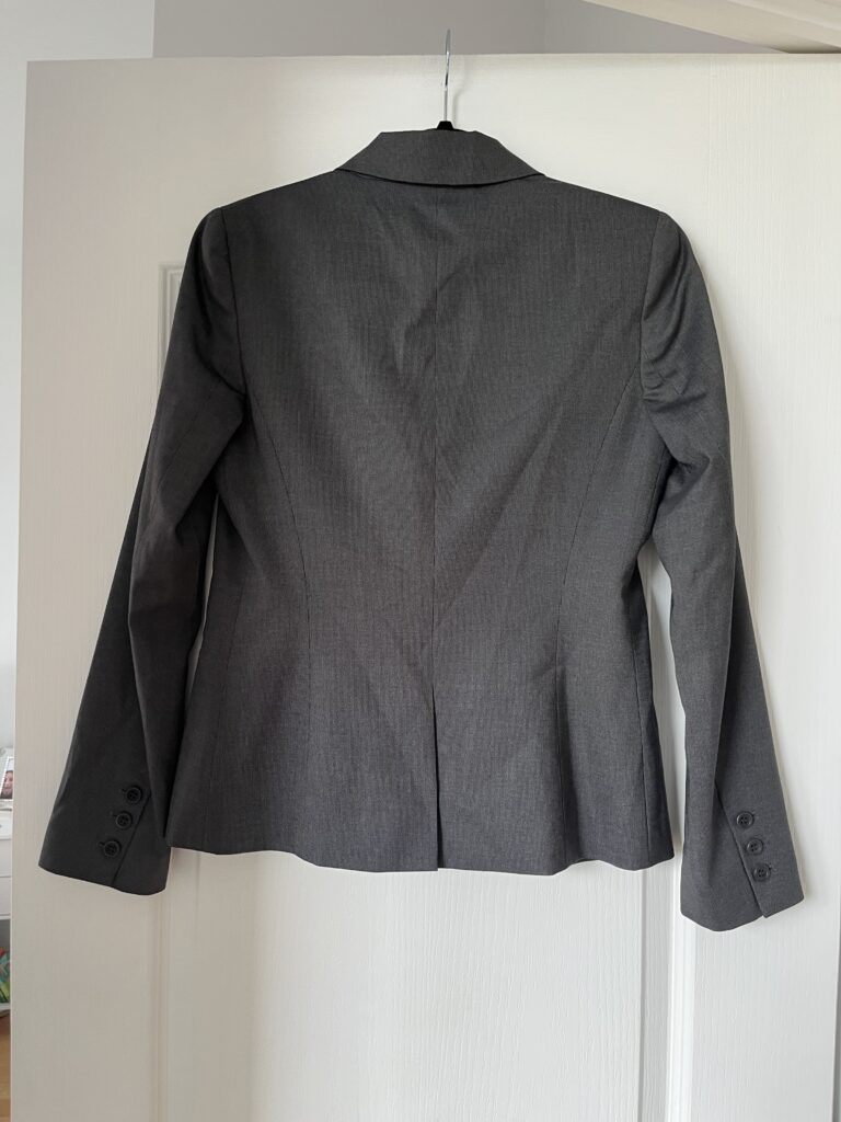Image for Theory women's grey blazer size 6