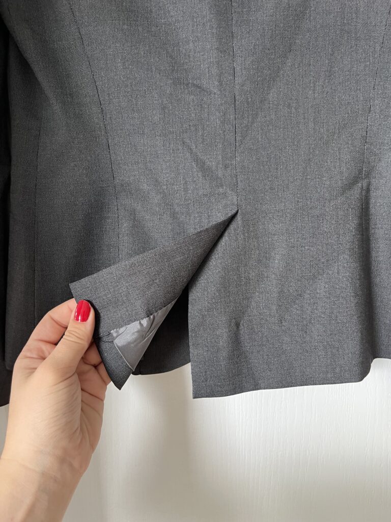 Image for Theory women's grey blazer size 6