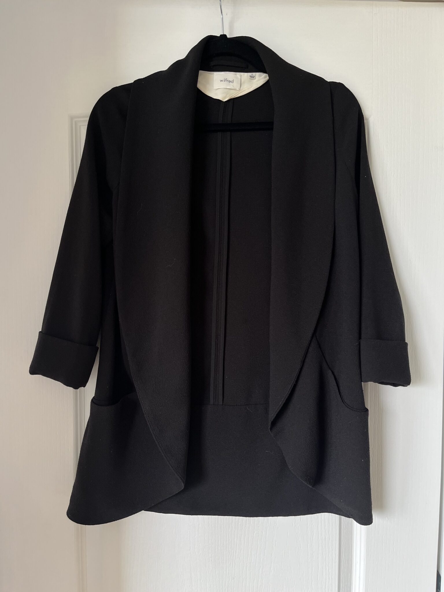 Featured image for Wilfred women's black blazer size 2
