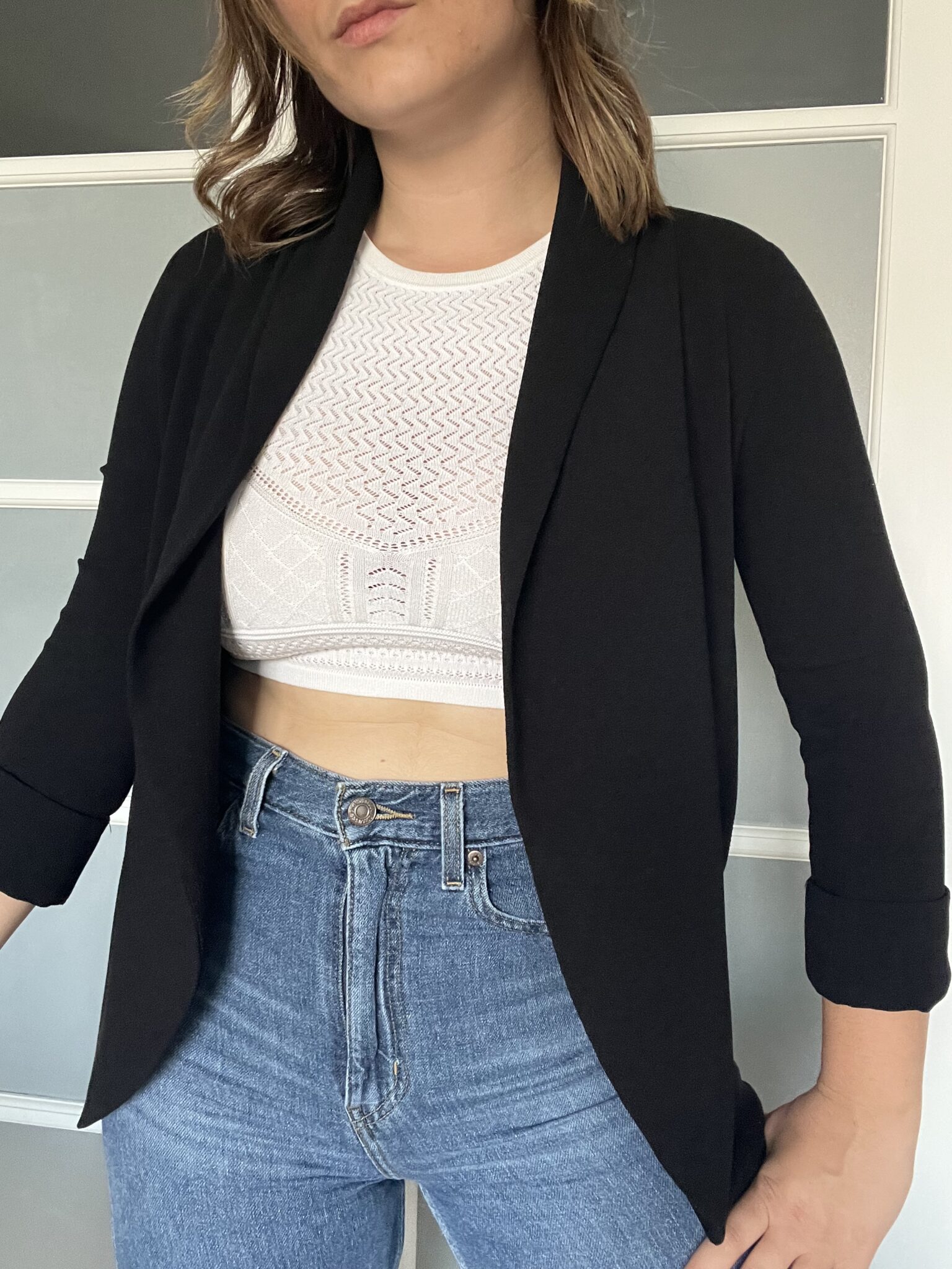 Image for Wilfred women's black blazer size 2