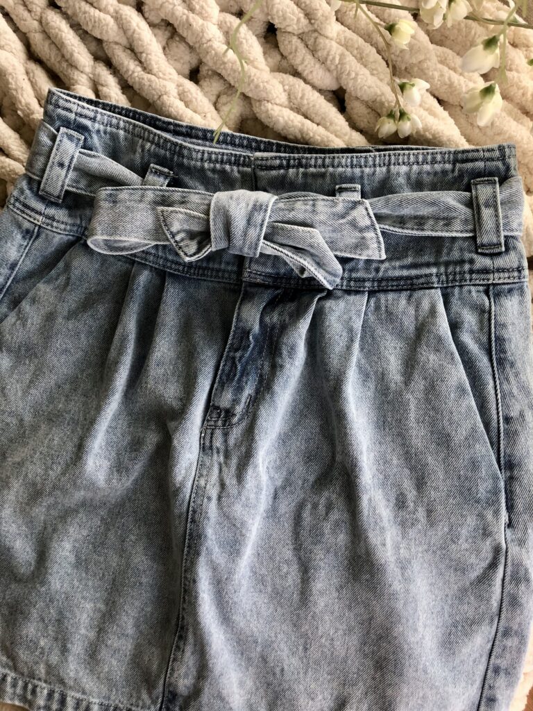 Featured image for Denim skirt