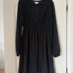 Featured thumbnail for Robe maternité H&M Mama taille M noir