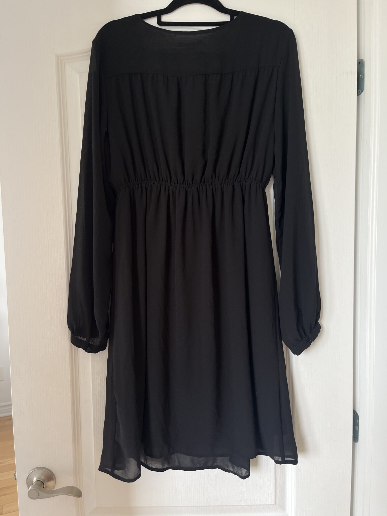Image for Robe maternité H&M Mama taille M noir