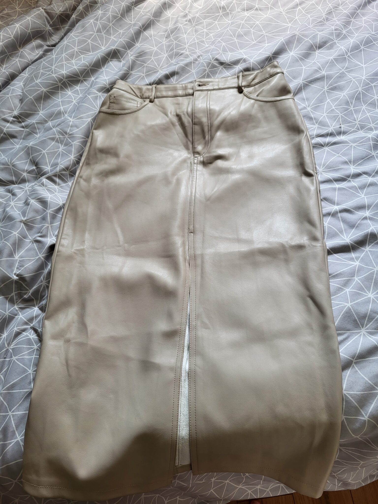 Featured image for Faux leather skirt dynamite