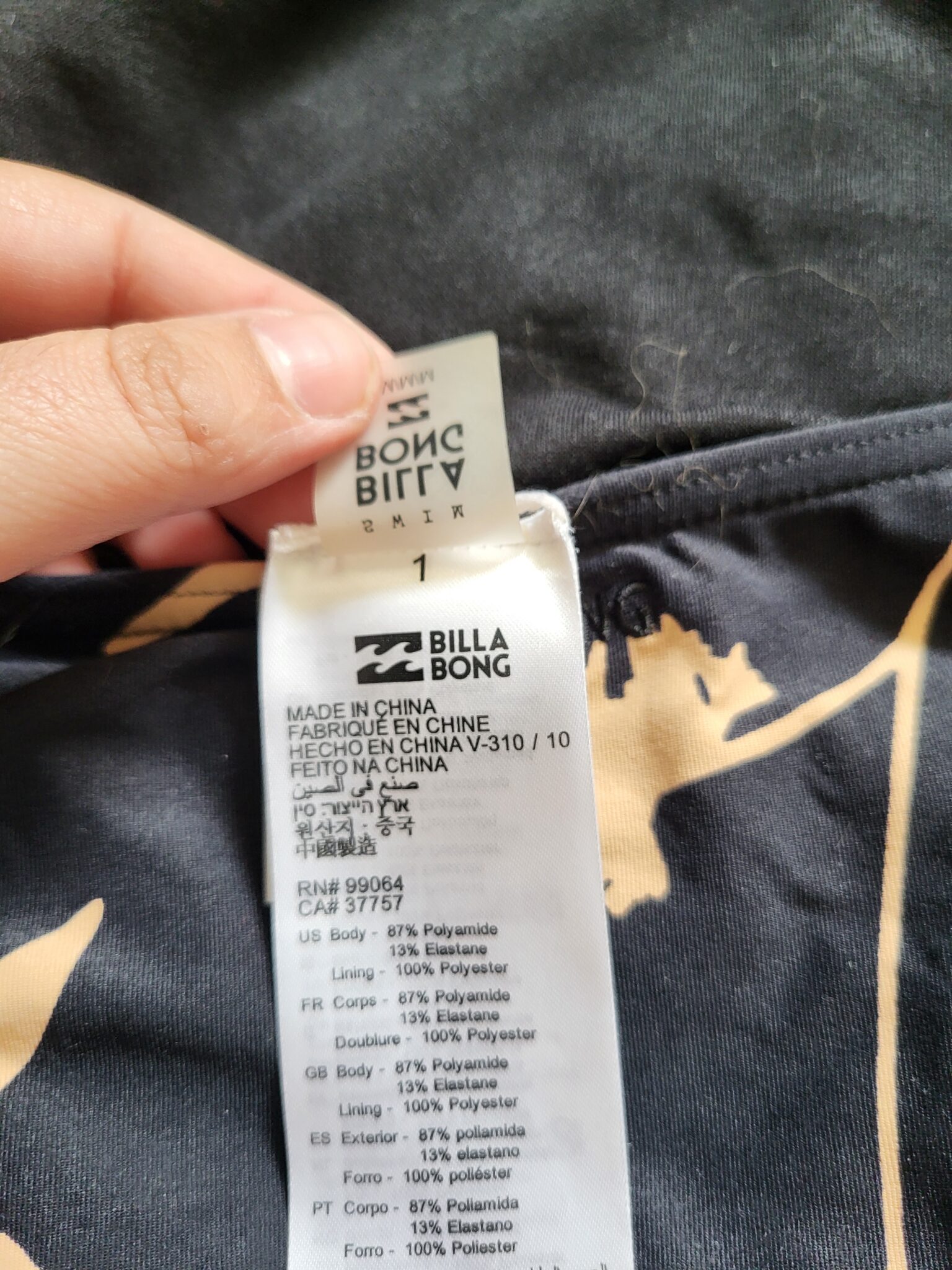 Image for Body billabong