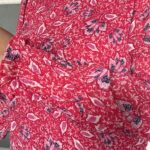 Thumbnail for Blouse Joie rose fleuris taille M