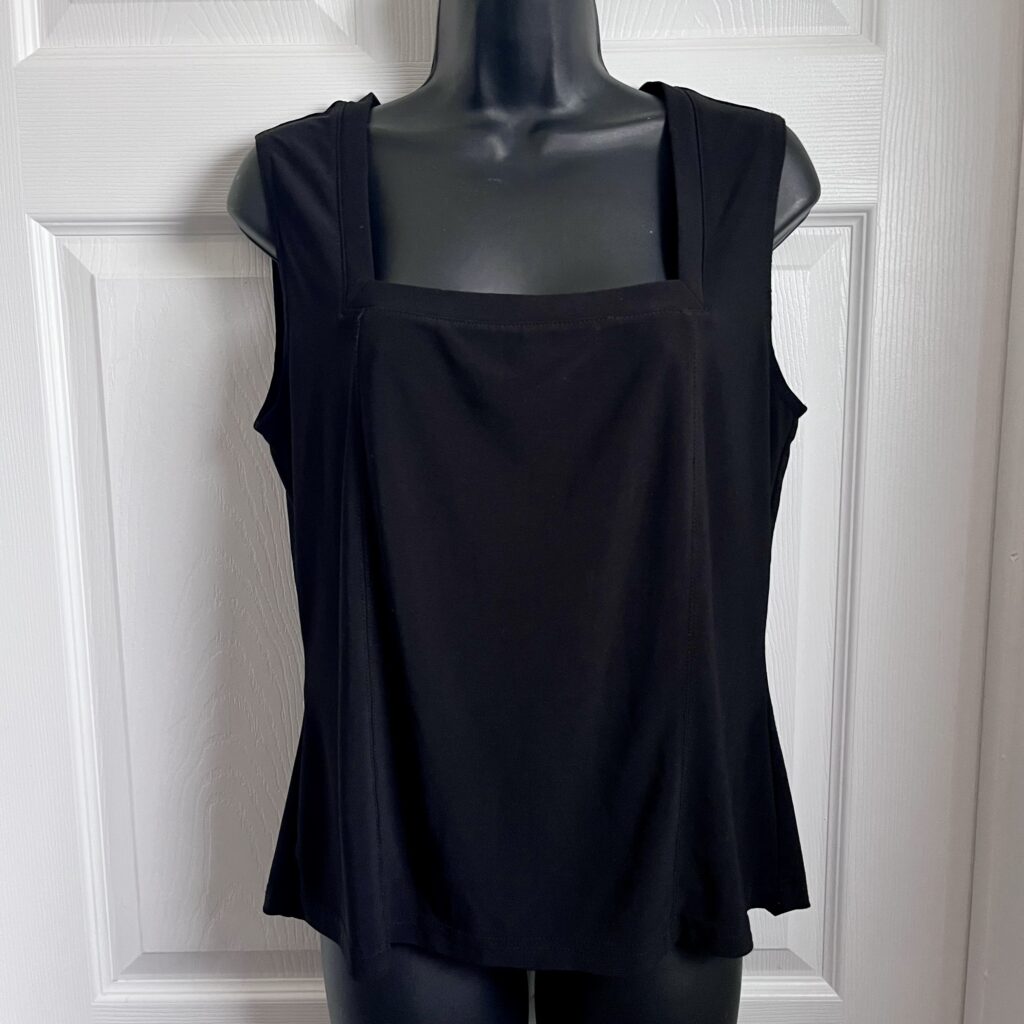 Image for Joseph Ribkoff Camisole Top Bustier square neck black Women 12 Large sleeveless