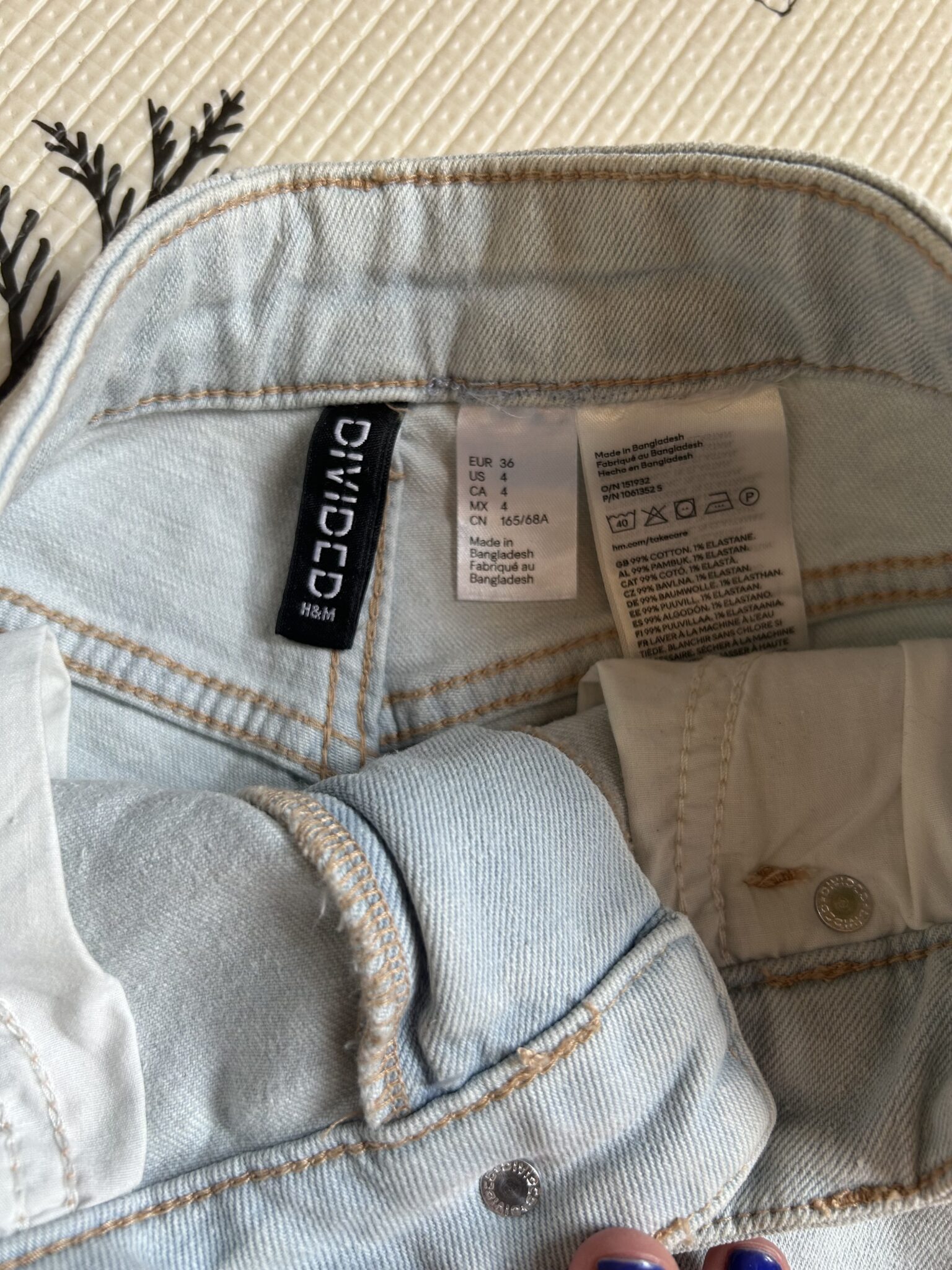 Image for Denim shorts