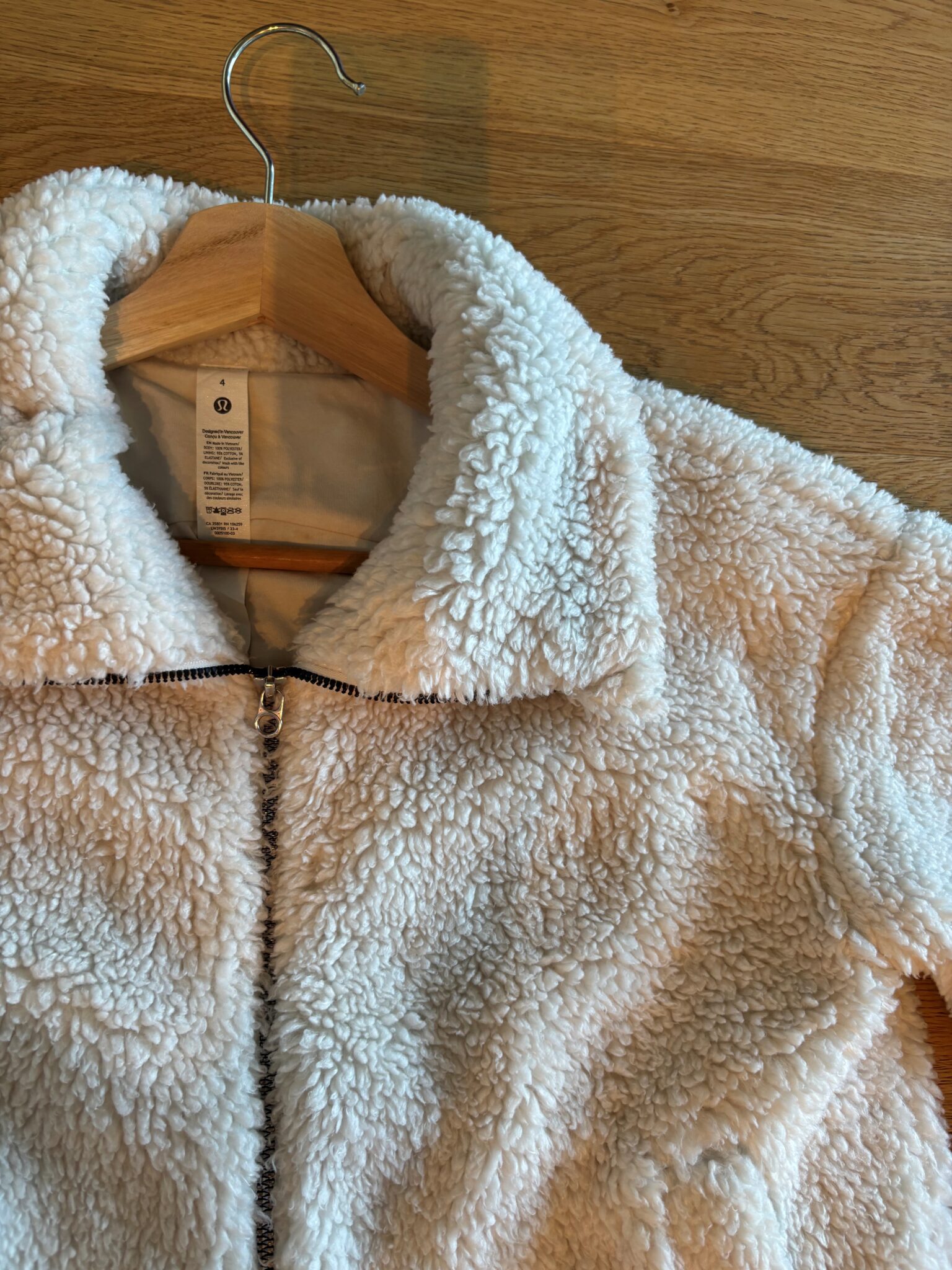 Image for Veste ovesize en sherpa Lululemon