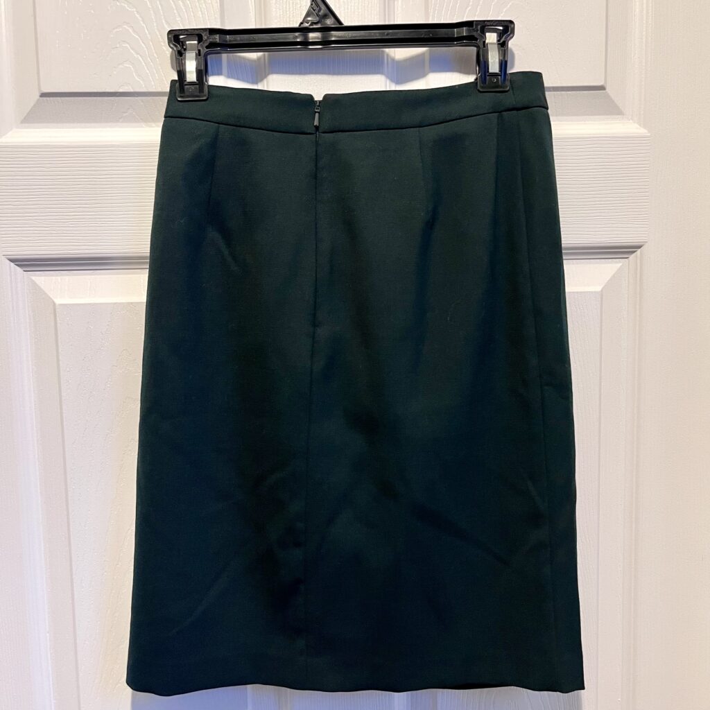 Image for Reiss Skirt wrap Wool Blend midi green Women Size 2 XS XSmall chic classic