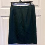 Thumbnail for Reiss Skirt wrap Wool Blend midi green Women Size 2 XS XSmall chic classic