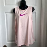 Featured thumbnail for Nike Pro Dri-fit Tank Top Pink racerback Activewear Women Large camisole