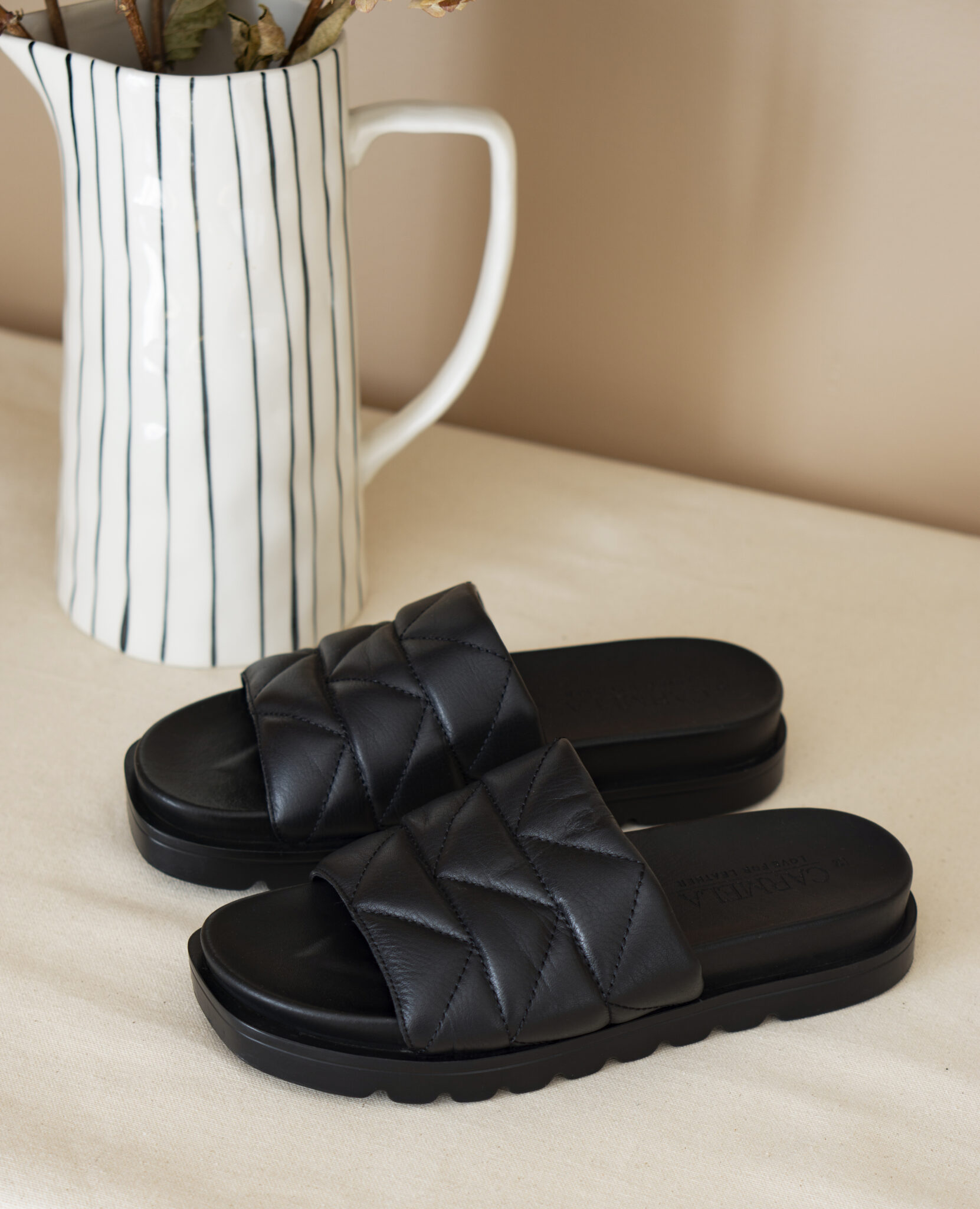 Featured image for Carmela leather sandals size 36