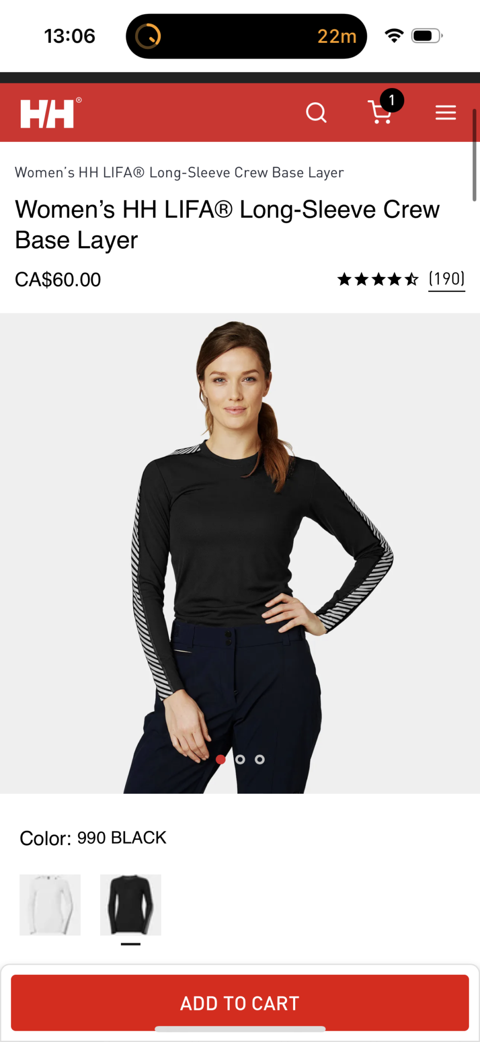 Featured image for Pantalon Helly Hansen LIFA® pour femme et sous-vêtement Helly Hansen LIFA® à manches longues et col ras du cou pour femme.
