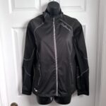 Featured thumbnail for Salomon Light Jacket Windstopper gray Women Medium athletic activewear