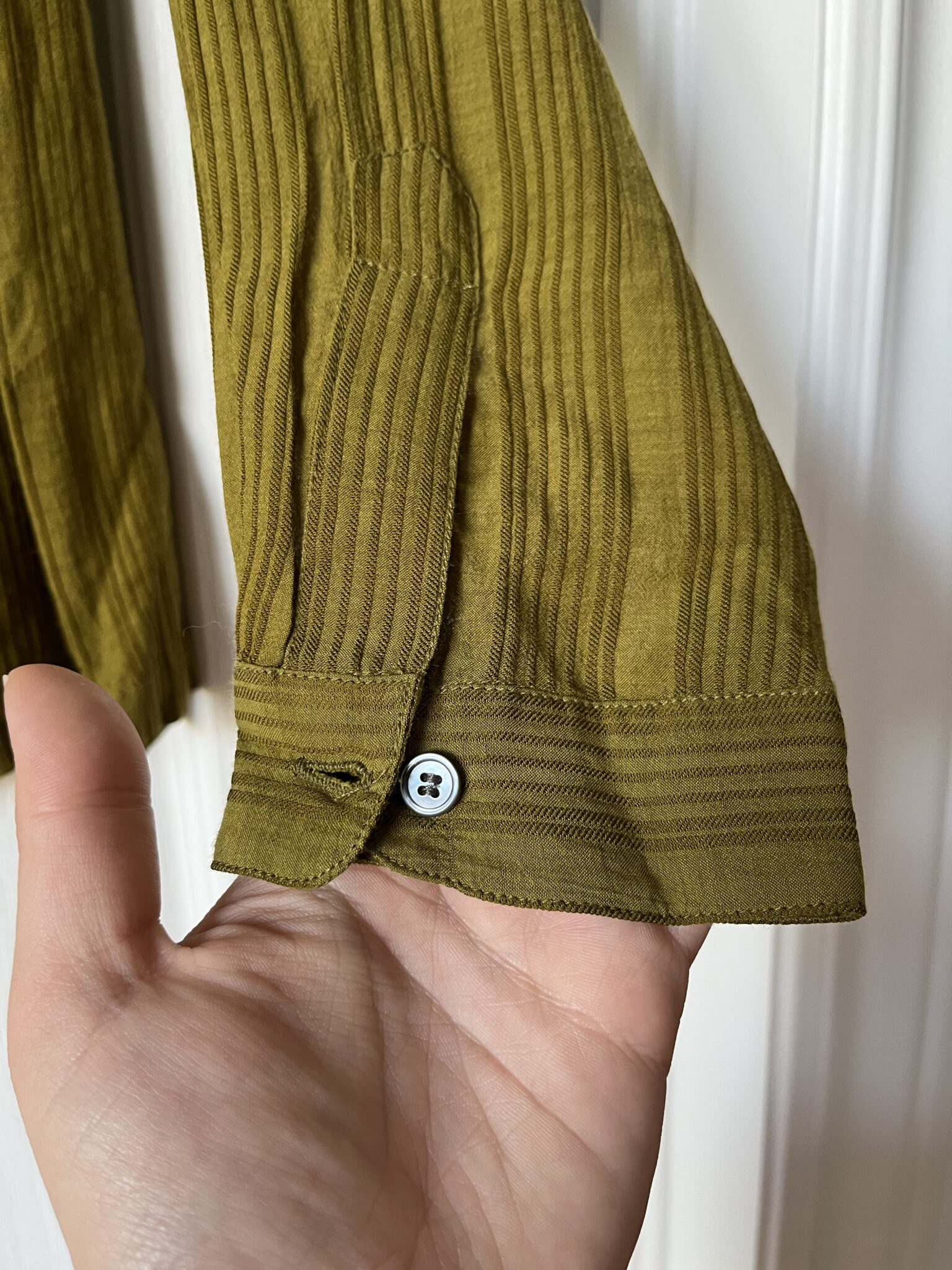 Image for Sœur Birdy khaki blouse size S