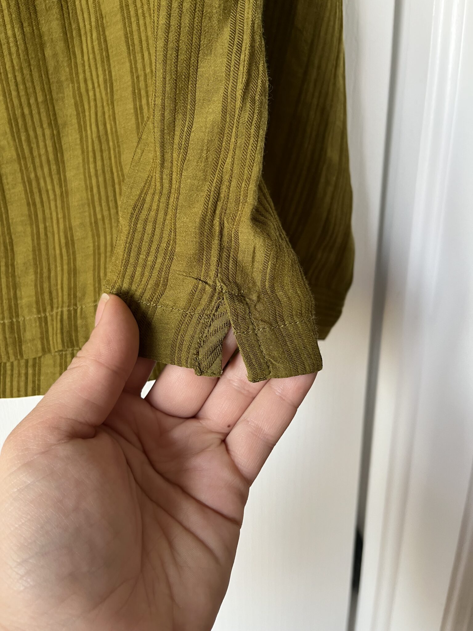Image for Sœur Birdy khaki blouse size S